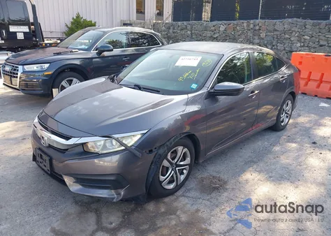 2016 Honda Civic Lx from USA, damaged, VIN 19XFC2F56GE202505